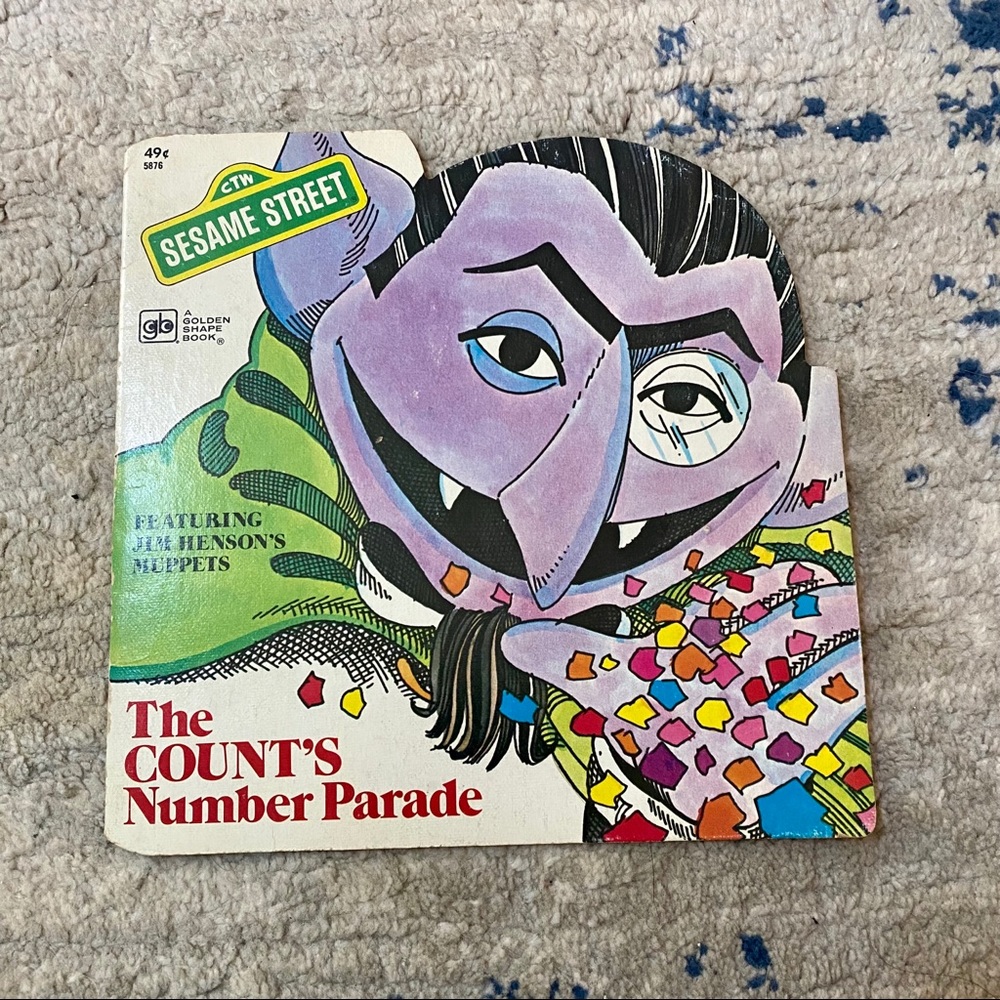 Sesame Street The COUNTS Number Parade Book